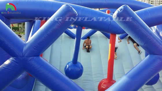 5k aufblasbare Hindernisstrecke 5k Kombo-Herausforderungen Spielgeräte für Erwachsene und Kinder