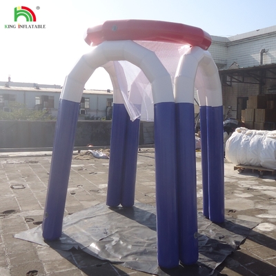 Aufblasbare Basketball-Tore Aufblasbare Basketball-Hoop Wassersport Aufblasbare Wasserbasketball-Hoop