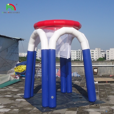 Aufblasbare Basketball-Tore Aufblasbare Basketball-Hoop Wassersport Aufblasbare Wasserbasketball-Hoop