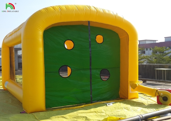 Fußball Shoot Out Spiel Guter Preis Kommerzielles Dauerhaft Aufblasbares Fußballtor