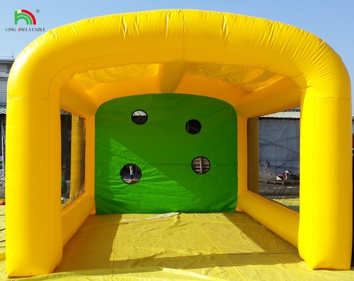 Fußball Shoot Out Spiel Guter Preis Kommerzielles Dauerhaft Aufblasbares Fußballtor