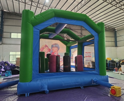 Aufblasbare Kampfarena Erwachsene Kinder Trampolinpark Aufblasbare Gladiatoren Kampf-Spiel Schlagburg