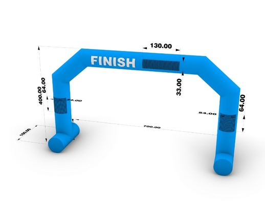 Custom Aufblasbare Bogen Werbung Start Outdoor Aufblasbare Eingangsbogen Marathon Rennstrecke Bogen