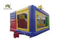 aufblasbare Partei-kombiniertes springendes Schloss 0.55mm PVC-Gelb-20ft SpongeBob für Kinder