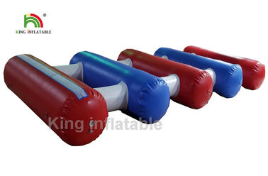 50 x 35m rote Unterhaltungs-aufblasbare Wasser-Parks mit 2 Jahren Garantie-