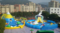Aufblasbare Wasser-Parks erstaunlicher Riese PVCs für Durchmesser der Sommer-Wasser-Spiel-30m im Freien