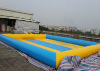 Multi Farbe der kommerziellen großen aufblasbaren Schwimmbäder für Sommerwasserpark 8m