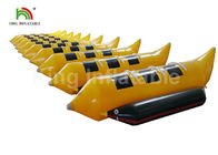 Handelsklasse-Gelb 3 setzt die aufblasbare Fliegen-Fischerboote/Bananen-Boot, die Towable sind