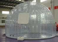 aufblasbares Blasen-Zelt 0.9mm PVCs/transparente Zelte für die Werbung von Ausstellung
