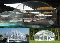 Enormes kommerzielles aufblasbares Blasen-Zelt im Freien, aufblasbares kampierendes Blasen-Zelt für Person 8