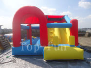 Kinderhinterhof-Spaß-Weltaufblasbares springendes Schloss mit PVC-Plane, kundengebundener Farbe und Größe