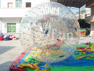 transparente glänzende aufblasbare Bälle zorb Rampen 1.0mm PVCs für Wasser Spaß im Freien