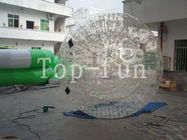 Klarer aufblasbarer zorbing Ball im Freien/große Glaskugeln mit 1-jähriger Garantie