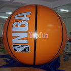 Spielplatz-aufblasbare Werbung steigt Basketball-Form mit Digital-Drucken im Ballon auf
