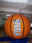 Spielplatz-aufblasbare Werbung steigt Basketball-Form mit Digital-Drucken im Ballon auf