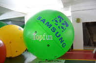 Ereignis-Anzeige im Freien steigt Plastik-Infalatable-Helium mit multi Farbe im Ballon auf