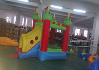 Durable Mini Inflatable Bouncy castle jumping House With Slide For Kids