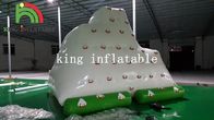 4m x 3m grünes/weißes aufblasbares Wasser-Spielzeug/Mini-PVC-Eisberg für Wasser-Park