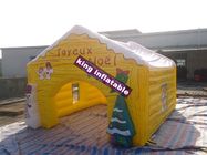 Aufblasbares gelbes Karton-Haus-Ereignis-Zelt für Innen- und Haus im Freien