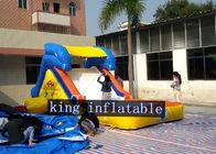 7 x 3m nettes aufblasbares Wasserrutsche-Gelb-Plato PVC-Planen-Pool-Dia für Kinder