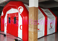 Aufblasbare Gebläse CER Zelt rote/weiße Gewohnheit PVCs für/Innenereignisse die im Freien
