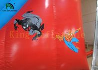 Rotes Dia-Schlag-Haus Spider Mans großes aufblasbares trockenes mit PVC-Plane