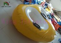 PVC-Planen-aufblasbare Wasser-Spielzeug-Gelb-Boje des langlebigen Gutes 0.9mm Plato für Wasser-Park