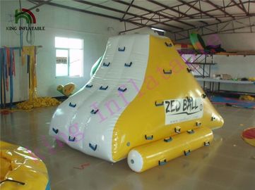 Aqua fertigte aufblasbare Wasser-Spielwaren/springenden PVC-Minieisberg für Erwachsenen und Kinder besonders an