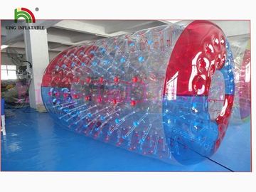 Kinder/erwachsenes aufblasbares Wasser-Spielzeug-gehender Rollen-Ball fertigten Logo und Farbe besonders an