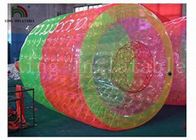 3m lang * Durchmesser 2,4 Rotes/Grün-aufblasbarer Wasser-Spielzeug-/Wasser-Rollen-Ball für Unterhaltung
