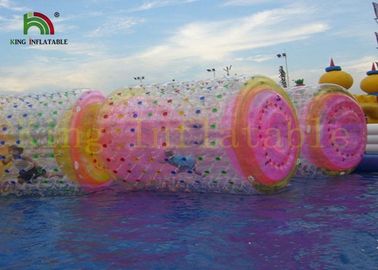 Riesiges transparentes aufblasbare Wasser-Spielzeug-Rolle PVCs/TPU für Kinder und Erwachsene