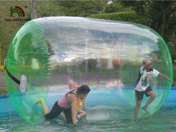 Transparentes Wasser-Spielzeug PVCs/PTU des langlebigen Gutes 1.0mm aufblasbares für Miete oder Miete