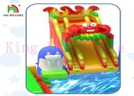 Großes aufblasbares Wasser-Spielplatz-Seetier-Thema-multi Spiel-Dias mit Pool