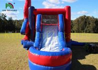 Kinderspielplatz-Spinnen-federnd springendes Schloss mit Dia durch dauerhaftes PVC
