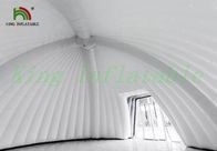 Weiße graue Hauben-Spinnen-aufblasbares Ereignis-Zelt durch wasserdichte PVC-Plane