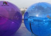 Dauerhafter bunter aufblasbarer Weg auf Durchmesser 1.0mm des Wasser-Ball-2m wasserdichtem PVC für Miete