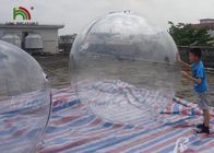 Transparenter klarer aufblasbarer Wasser-Ball PVCs/aufblasbares Wasser-gehende Ball-Spiele
