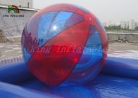 Transparenter aufblasbarer Weg PVCs des langlebigen Gutes halb auf Wasser-Ball für Vergnügungspark