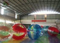 Aufblasbarer Innenweg 1,0 Millimeter PVCs/TPU im Freien auf Wasser-Ball von 2m Durchmesser