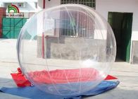 Transparenter klarer aufblasbarer Weg PVCs/TPU auf Wasser-Ball-Selbst-Stand für Familien-Spaß