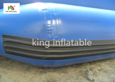 6 Sitzblaue aufblasbare Fliegen-Fischerboot-Wasser-Boot PVC-Plane