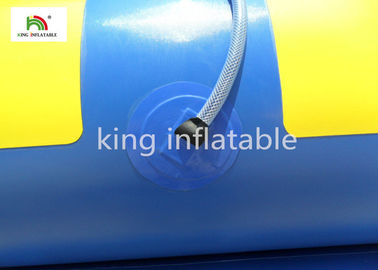 6 Sitzblaue aufblasbare Fliegen-Fischerboot-Wasser-Boot PVC-Plane