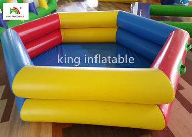 Durchmesser-verschiedene Farbe der PVC-Planen-aufblasbarer Schwimmbad-3m