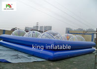 Kommerzieller blauer aufblasbarer Swimmingpool für hohe Miete der Erwachsen-1.3m