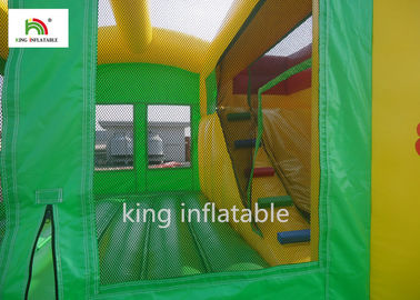 Bunte Unterhaltungs-aufblasbares springendes Schloss mit Dia für Kleinkind-Oxford-CER Gebläse