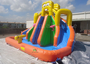 Gelbes aufblasbares Pool schiebt für Inground-Pools 8*6*6m CER EN14960 SGS EN71