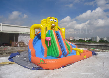 Gelbes aufblasbares Pool schiebt für Inground-Pools 8*6*6m CER EN14960 SGS EN71
