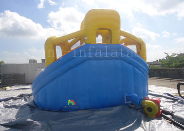 Gelbes aufblasbares Pool schiebt für Inground-Pools 8*6*6m CER EN14960 SGS EN71
