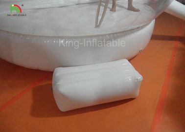 Klare Leute innerhalb der aufblasbaren Schnee-Bälle für Nylon-Material der Anzeigen-210D