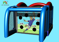 Sport-Spiel-aufblasbarer Fußball-Tor-Multifunktionskinderkombinations-Spielzeug-Prahler-springendes Schloss